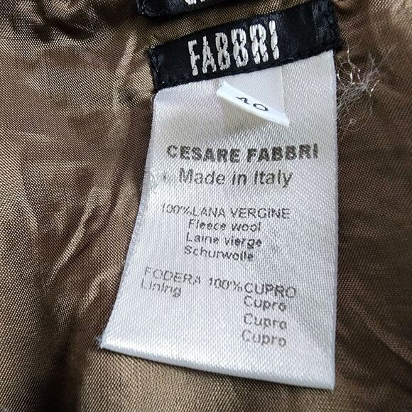 Cesare Fabbri Wool Pencil Skirt Size 2 EUC - Picture 5 of 6